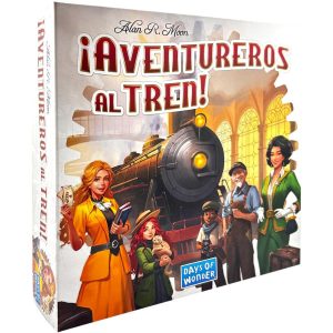 Aventureros al tren (Detalle en caja)