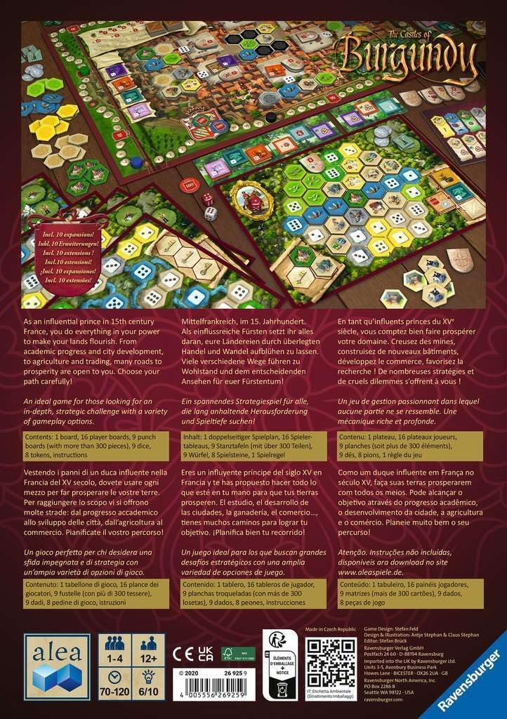 The castles of Burgundy (Los Castillos de Borgoña) - Multilenguaje (incluye Español) - Imagen 4