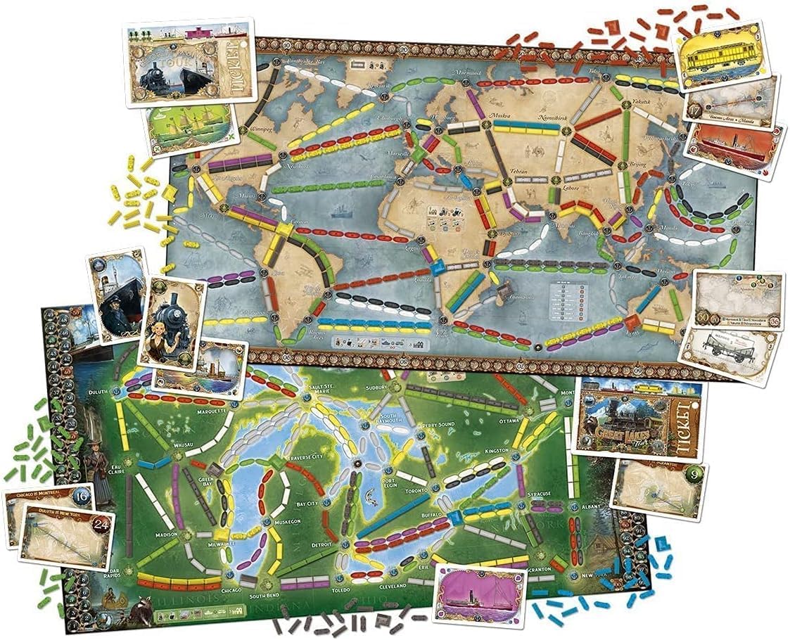 Ticket to Ride: Rails & Sails - Inglés - Imagen 7