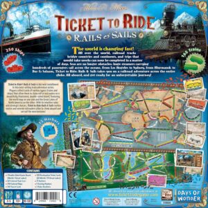 Alternative view of Ticket to Ride: Rails & Sails - Inglés