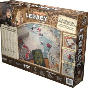 Alternative view of Pandemic legacy: Season 0 - Inglés