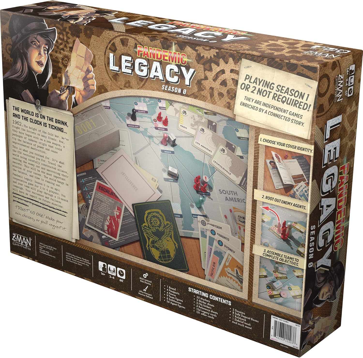 Pandemic legacy: Season 0 - Inglés - Imagen 2