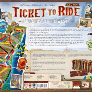 Alternative view of Ticket to ride legacy: Legends of the west - Inglés