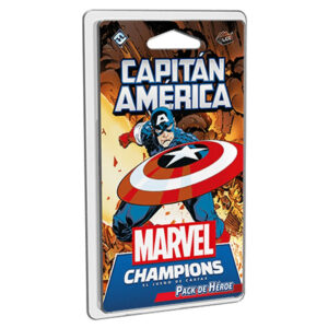 Marvel Champions: El juego de cartas - Pack de héroe Capitan America - Español