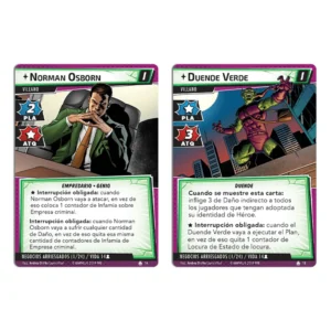 Marvel Champions: El juego de cartas - Pack de escenario El duende verde - Español - Imagen 3