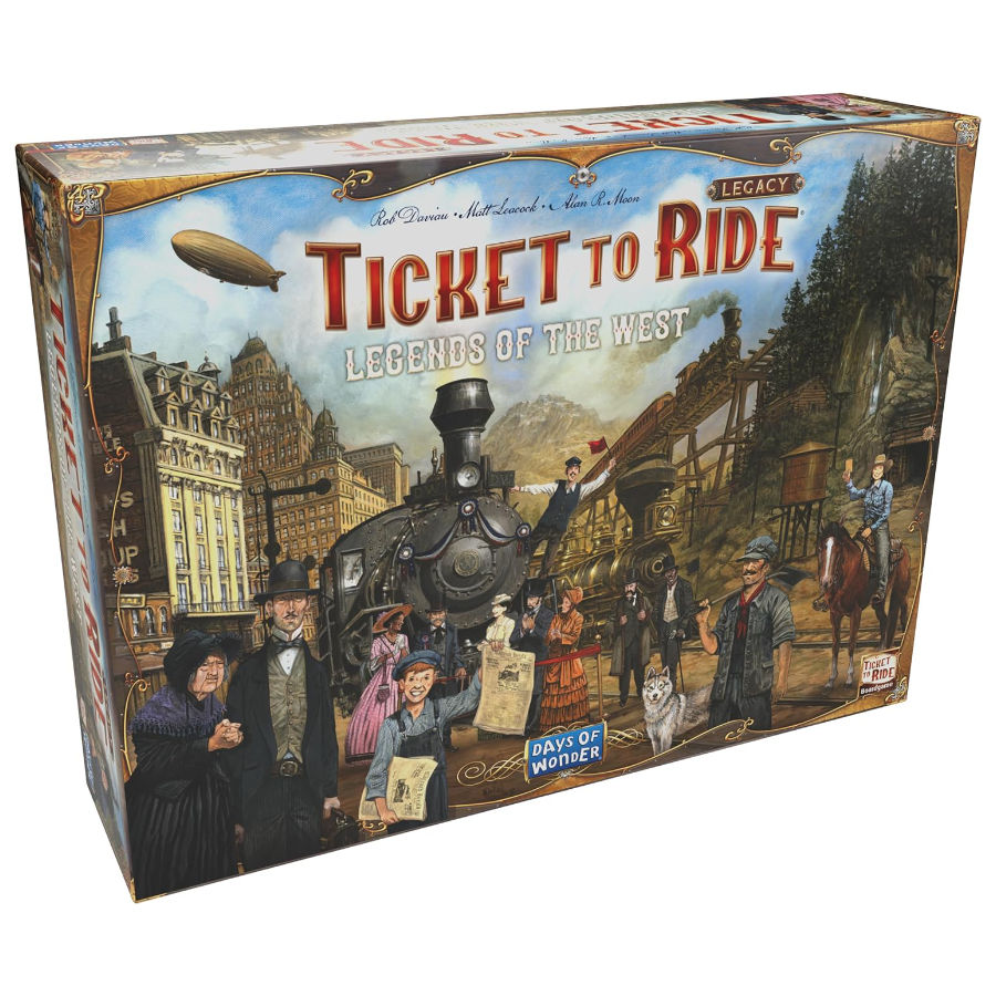 Ticket to ride legacy: Legends of the west (Inglés)