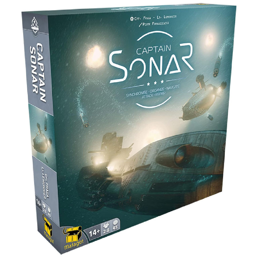 Captain Sonar - Inglés - PREVENTA - Capibara Elegante