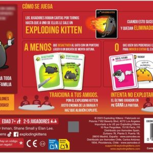 Alternative view of Exploding Kittens - Español