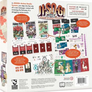 Jisogi: Anime Studio Tycoon - Inglés - PREVENTA - Imagen 5
