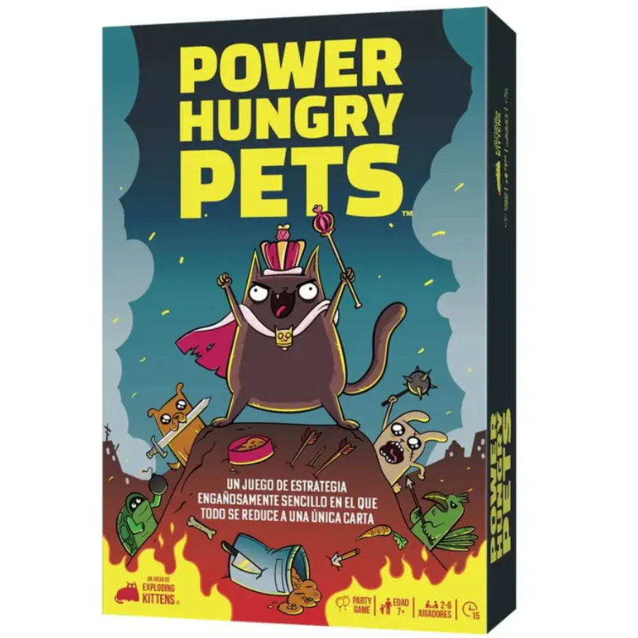 Power hungry pets - Español