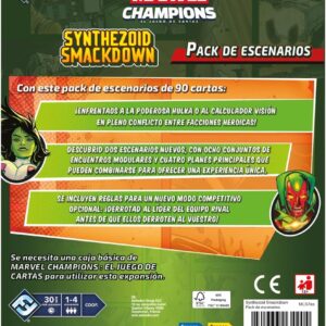 Marvel Champions: Synthezoid Smackdown - Pack de escenario - Español - Imagen 2