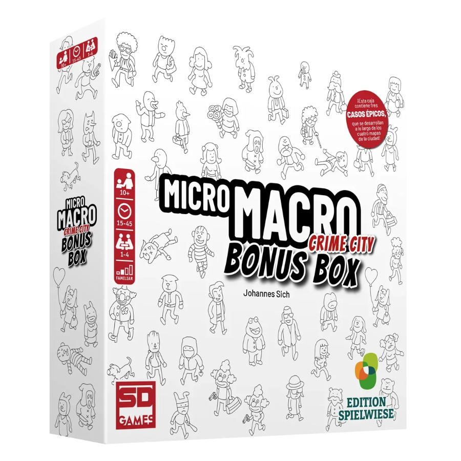 MicroMacro: Crime City - Bonus Box - Español - Capibara Elegante