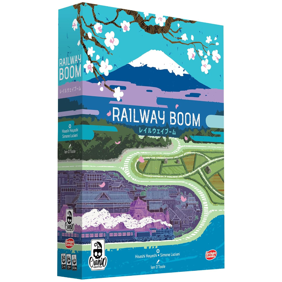 Railway boom - Inglés - PREVENTA - Capibara Elegante